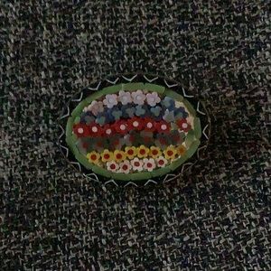 Vintage Micro Mini Mosaic Pin